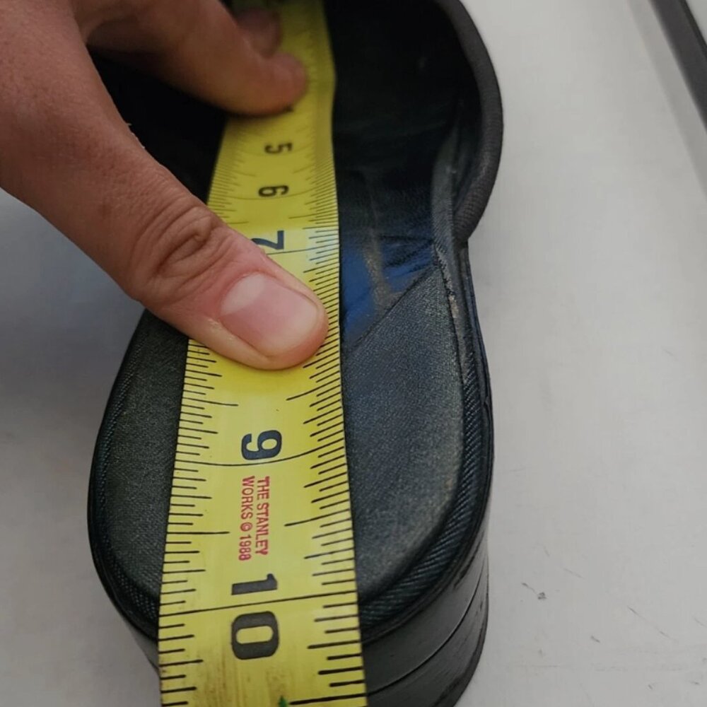 Vintage Chanel Leather Mules sz 40 - Picture 6 of 6